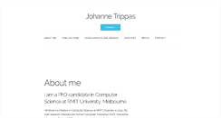 Desktop Screenshot of johannetrippas.com